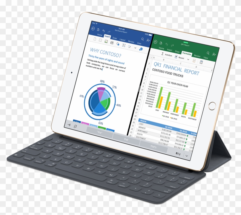Apple Ipad Pro 9-7 - Ipad 9.7 Size Comparison Clipart