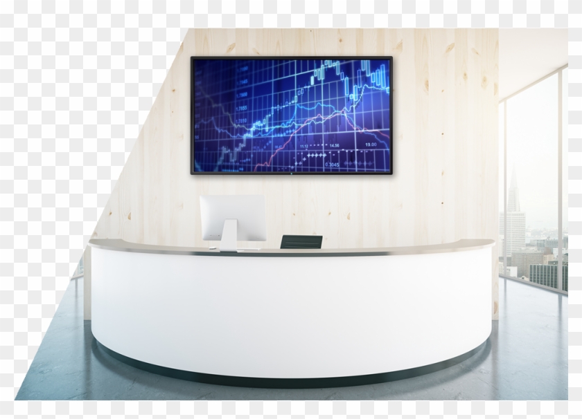 How Can You Use Wireless Hdmi In A Business Office - Led-backlit Lcd Display Clipart