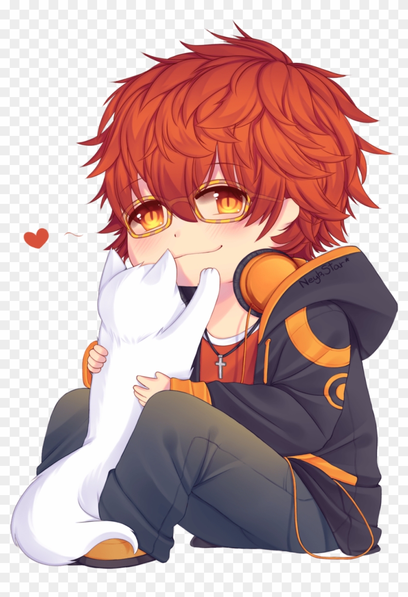 707 Luciel Mystic Messenger - 707 Mystic Messenger Png Clipart