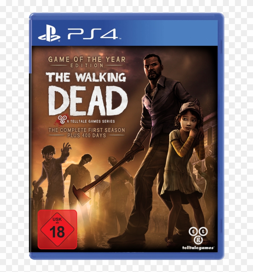 The Walking Dead - Walking Dead Season 1 Ps4 Clipart
