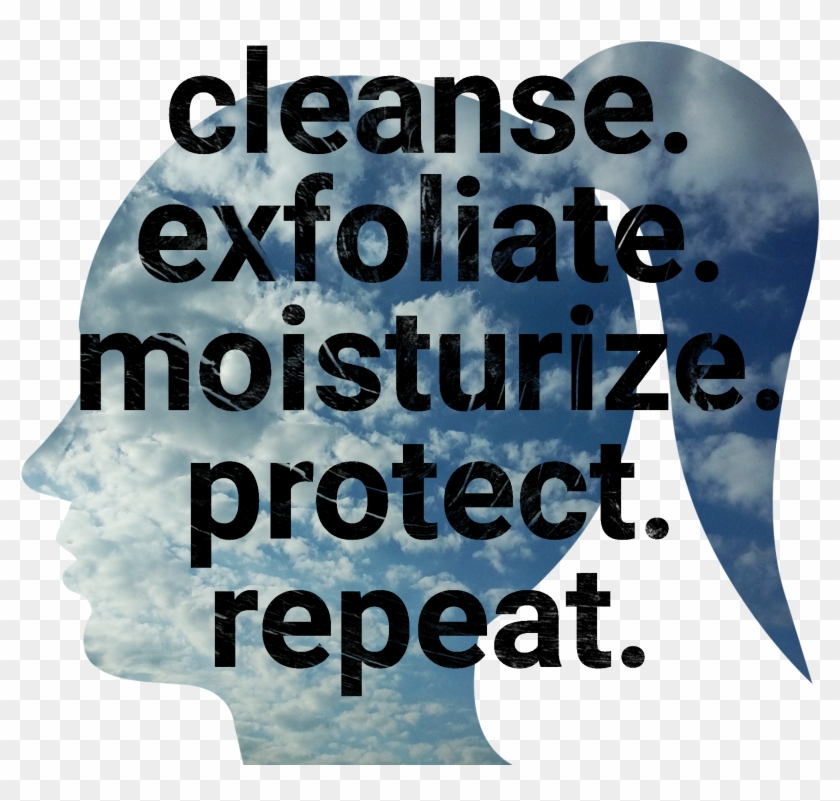 Skin, Aging And Skin Care - Poster Clipart