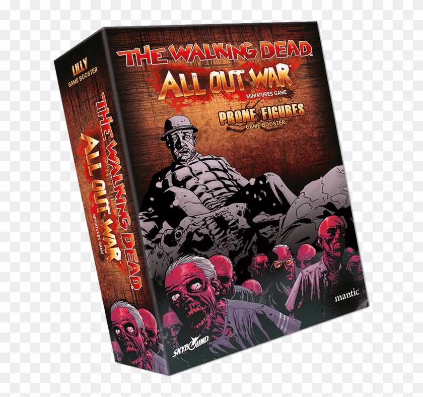 The Walking Dead All Out War Prone Figures Booster - Mantic Games Clipart