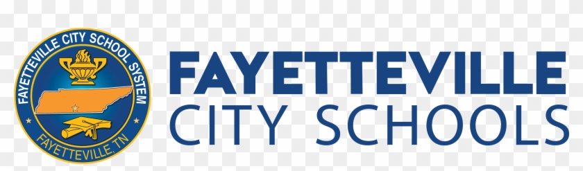 Fayetteville City Schools Logo - Electric Blue Clipart