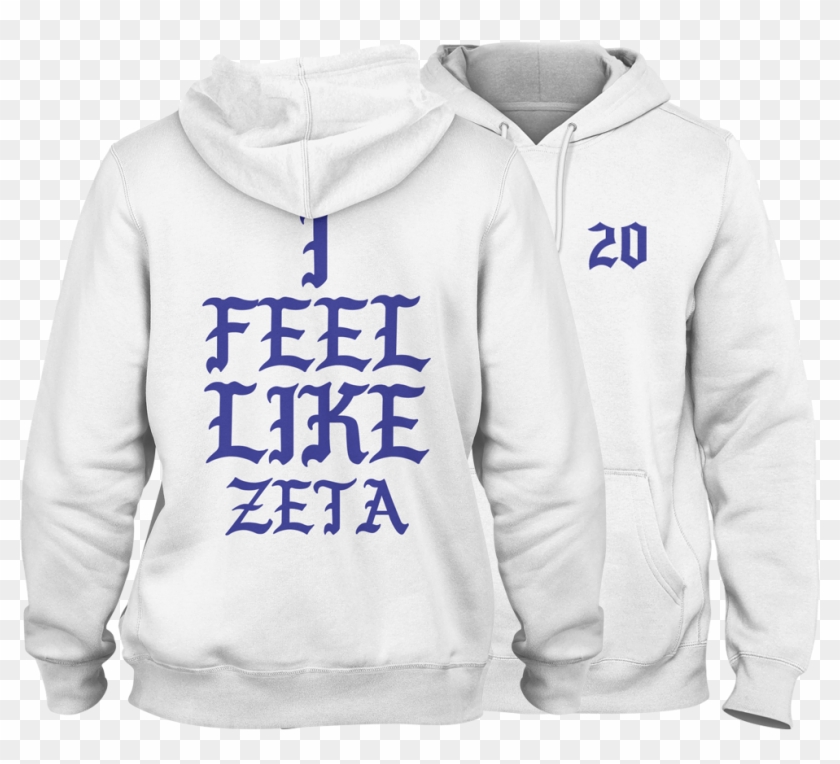 Zeta Phi Beta Pablo Hoodie - White Marvel Hoodie Clipart