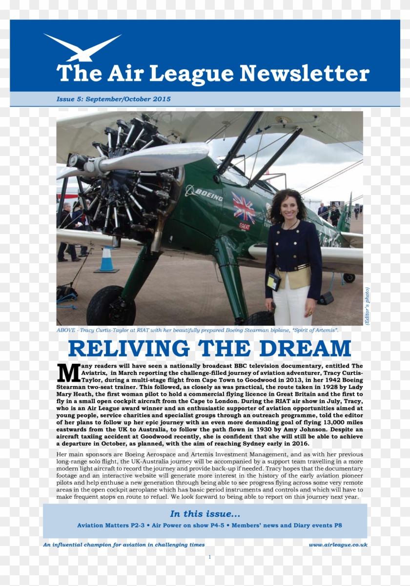 Sept / Oct - Airline Newsletter Clipart