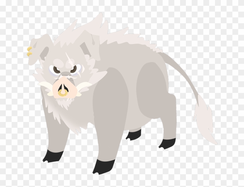 More Of My Au With Roadhog, He's A Big Piggie Https - Illustration Clipart