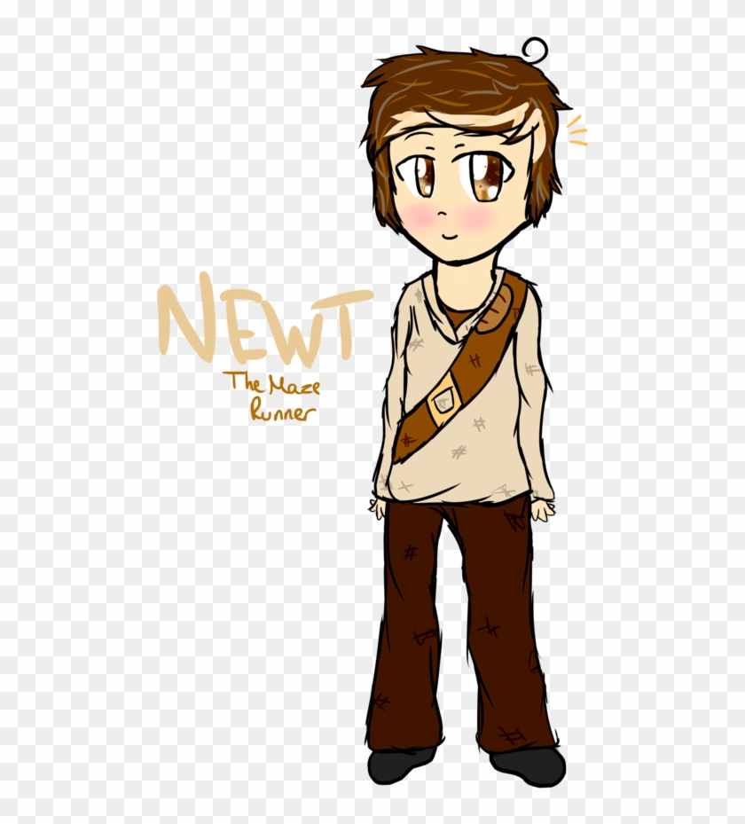 Maze Clipart Haunted Maze - Newt The Maze Runner Cartoon - Png Download
