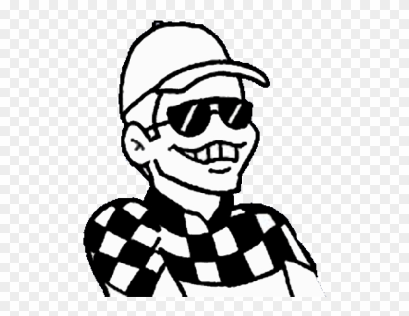 Racecar Johnny Template - Racewar Johnny Clipart