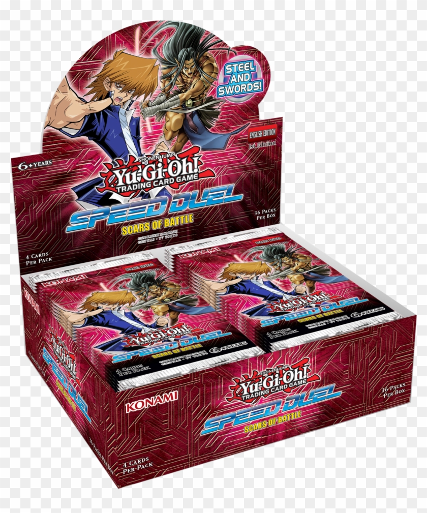Yu Gi Oh Speed Duel Scars Of Battle Booster Display - Yugioh Clipart #4318465