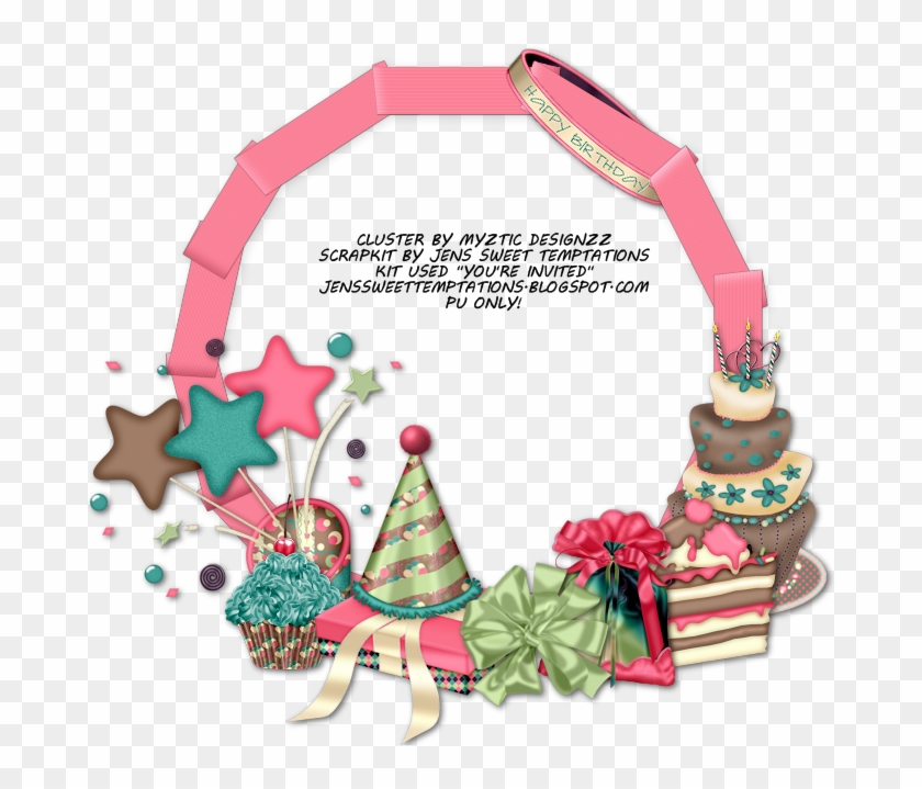 Ftu Clusters May 17-may 23 Love Png, May 17, Birthday - سكرابز اطارات عيد ميلاد Clipart