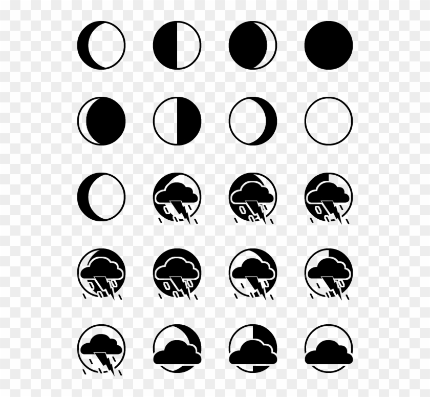 Flat Weather Icons Icon Pack By Lavana Clipart #4318645