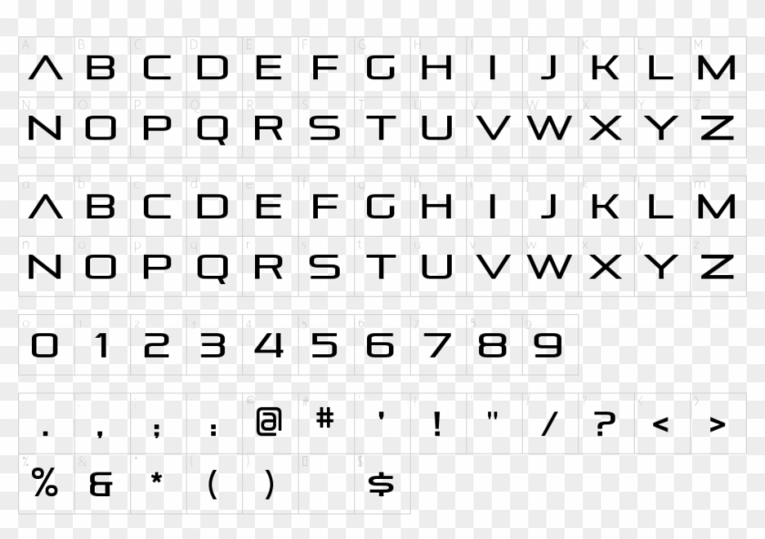 Pirulen Font 1001 Free Fonts - Modern Katakana Fonts Clipart