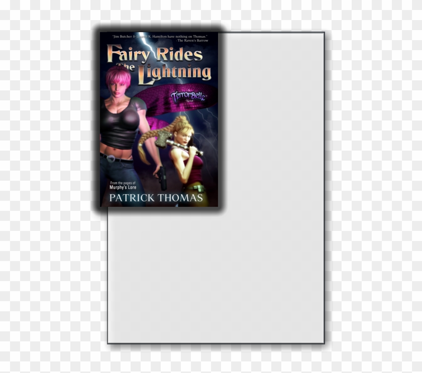Fairy Rides The Lightning By Patrick Thomas Genre - Flyer Clipart #4318886