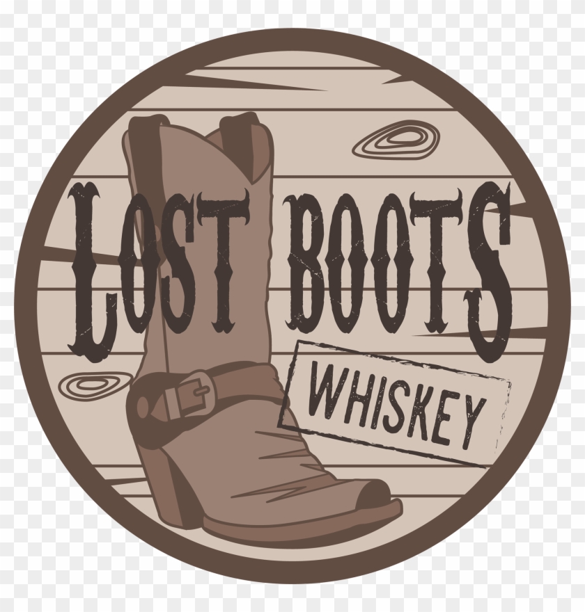 The Maze On The Back Of The Bottle The Same Way A Child - Cowboy Boot Clipart