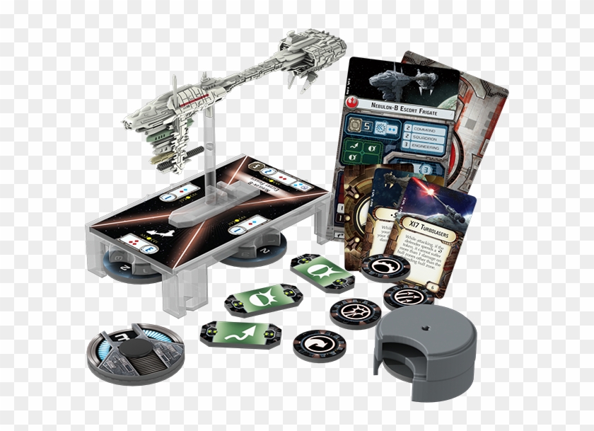 Star Wars Armada - Star Wars Armada Nebulon B Frigate Expansion Pack Clipart #4319756