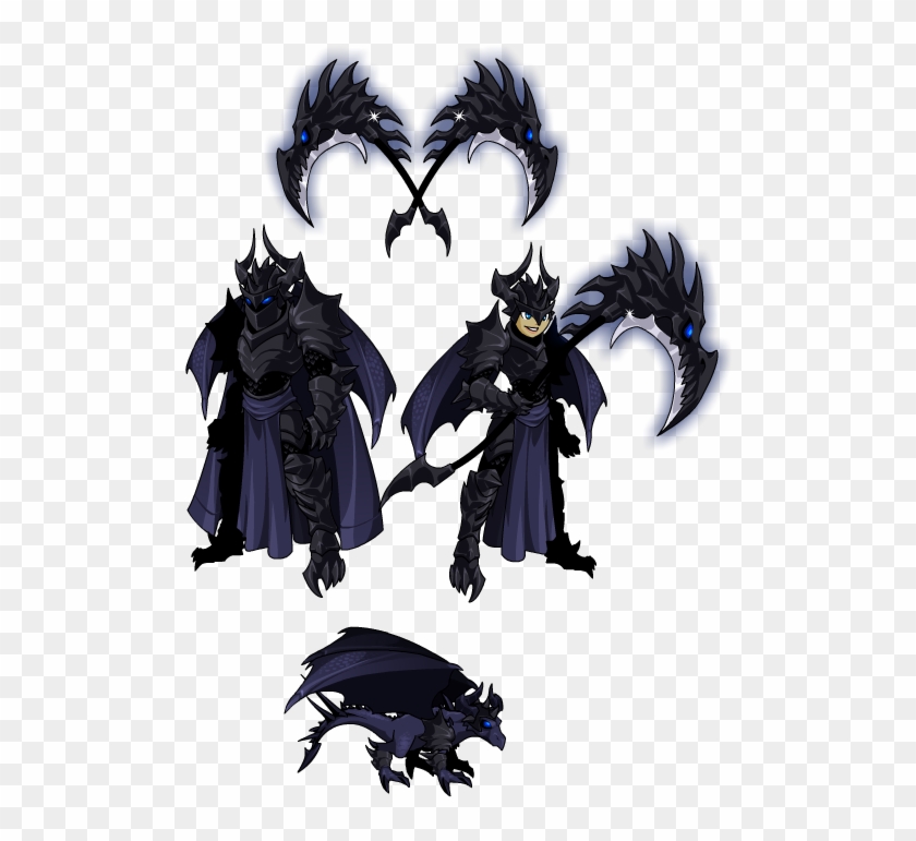 Dark Dragonmaster - Illustration Clipart