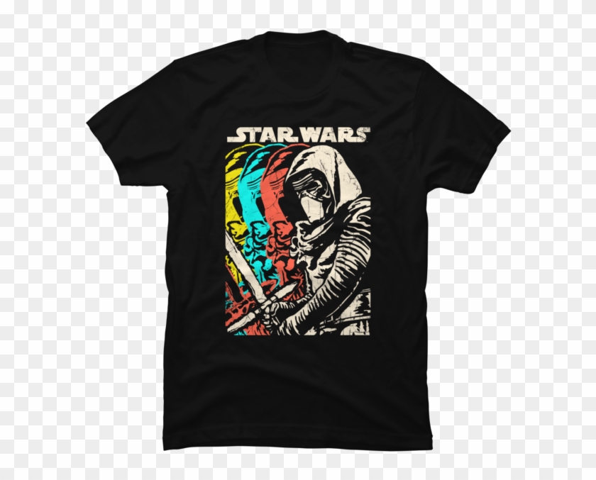 Shadows Of Kylo Ren Shadows Of Kylo Ren $26 By Starwars - Iron Reagan Crossover Ministry Shirt Clipart