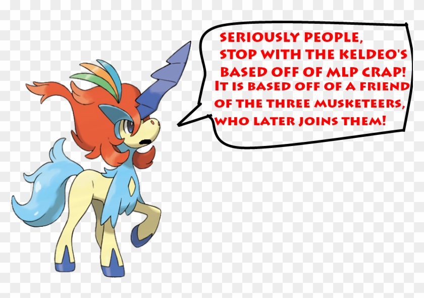 208kib, 800x600, Keldeo Is Not Based Off Of Mlp , Png - Shiny Resolute Keldeo Clipart