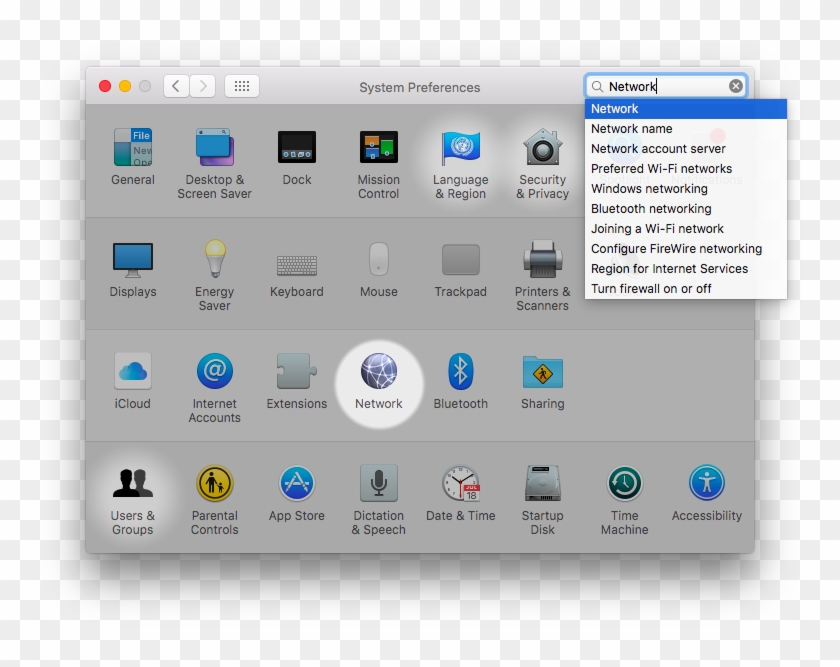 Download Transparent Png - Settings On Mac Clipart #4320175