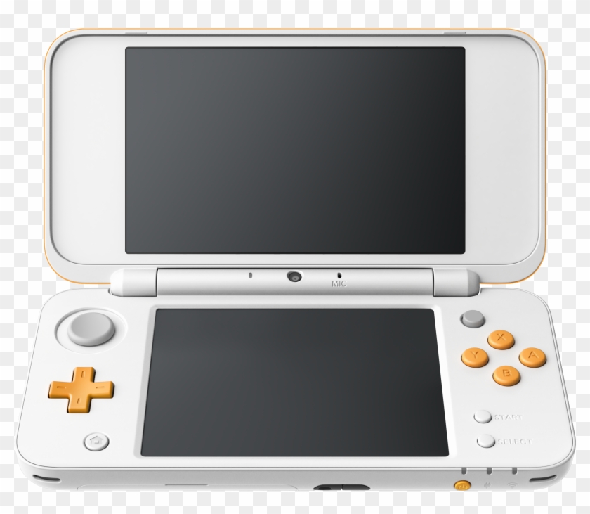 Nintendo Ds Transparent Transparent Background - New Nintendo 2ds Xl White And Orange Clipart