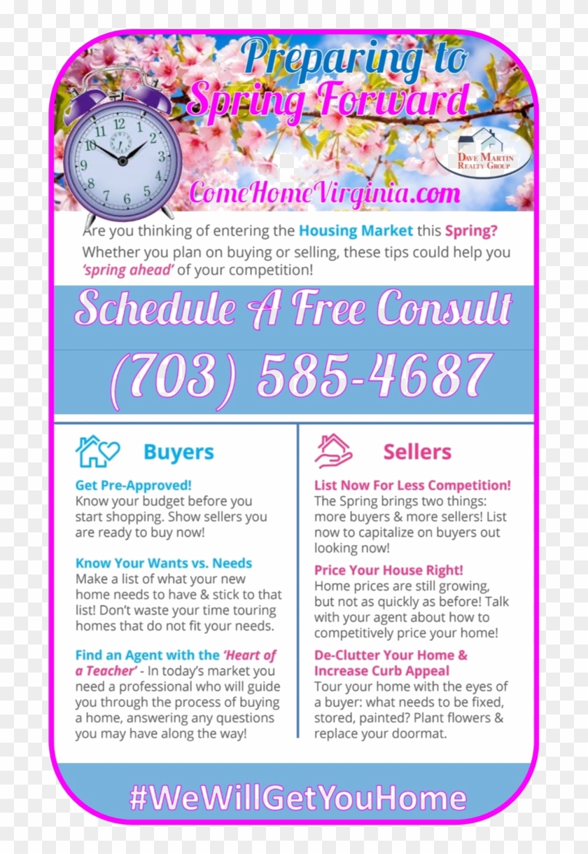 Homes Set To Spring Forward For The 2019 Spring Real - Brochure Clipart