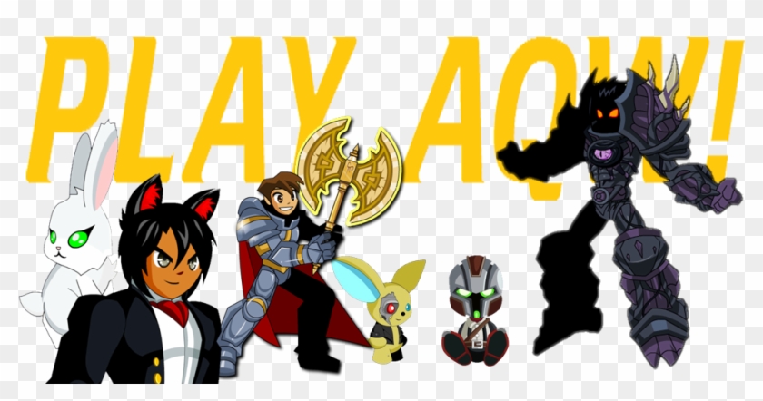 Play Aqw - Cartoon Clipart #4320588