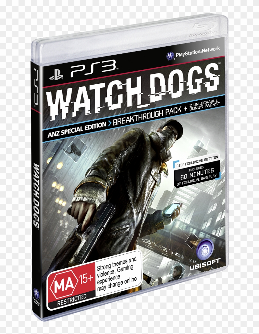 Wd Ps3 Pack 3d Anz Ma - Jogo Watch Dogs Ps3 Clipart #4320861