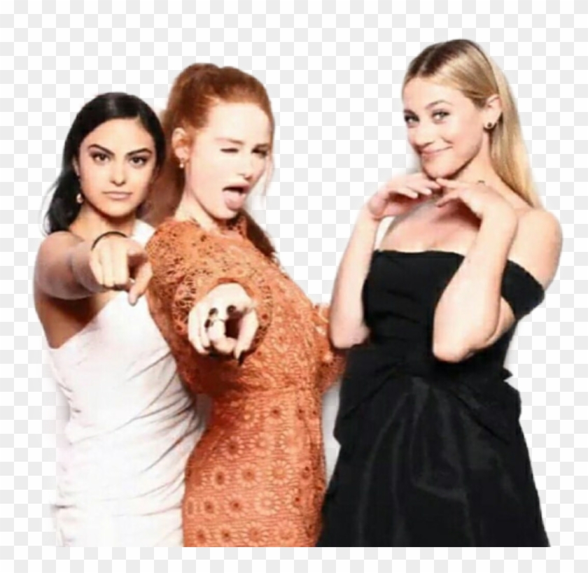 Camilamendes Madelainepetsch Lilireinhart Riverdale - Camila Mendes And Lili Reinhart Clipart