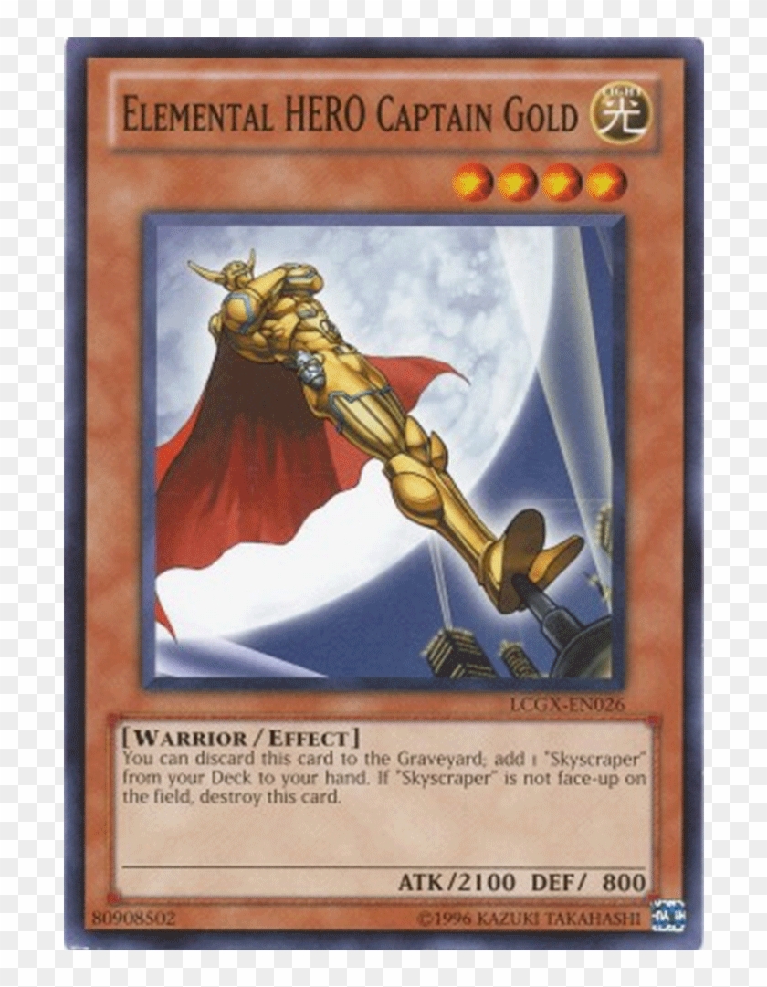 Payment - Elemental Hero Captain Gold Clipart #4320916