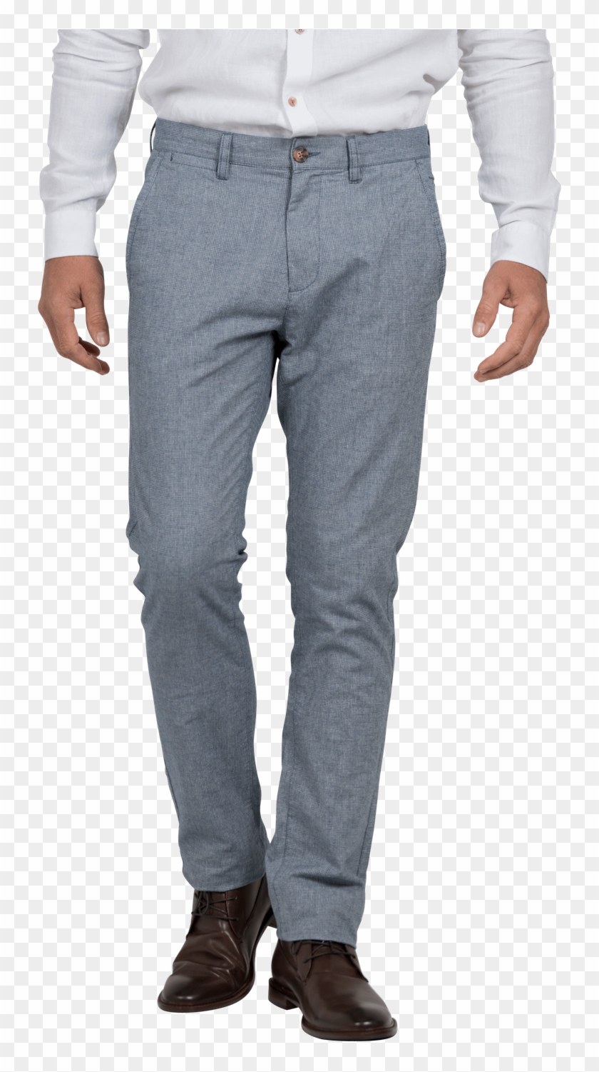 Get The Wakefords Texture Pants In Blue Online - Pocket Clipart #4320953