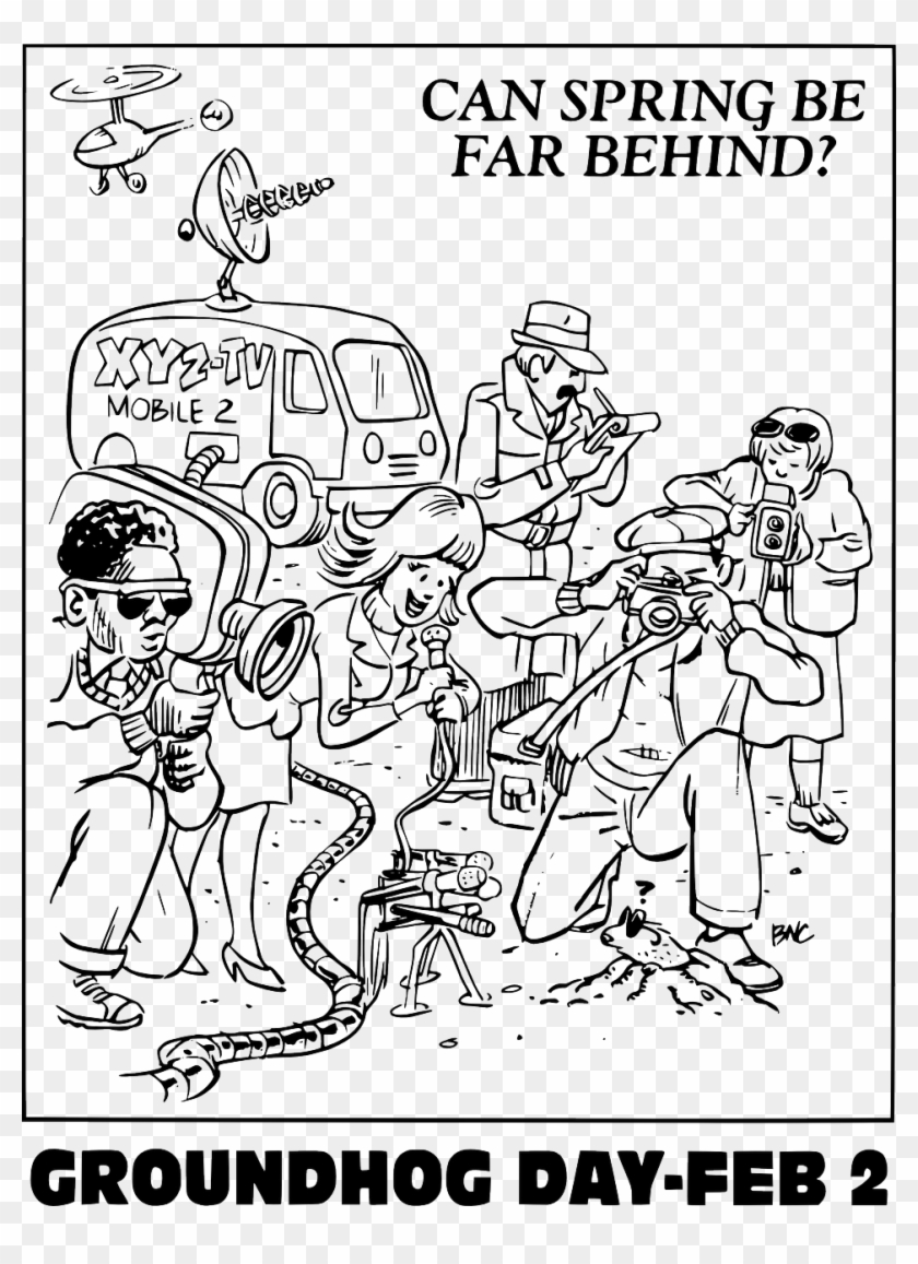 Groundhog Day - Groundhog Day Clip Art - Png Download #4321238