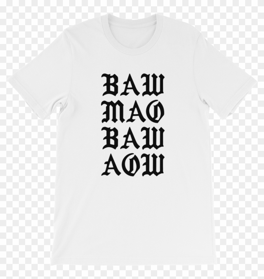 Baw Mao Baw Aow T-shirt - Active Shirt Clipart