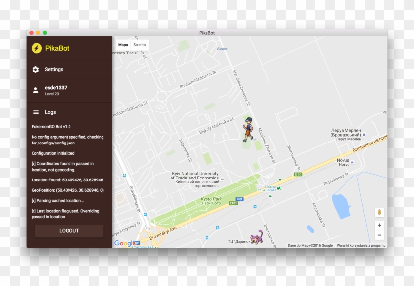 Pokemon Go Coordinates - Map Clipart