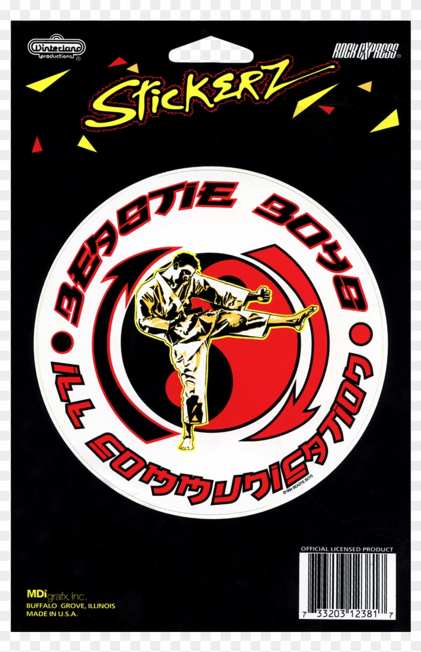 Bboys 0001 Bboys Karate Sticker - Poster Clipart
