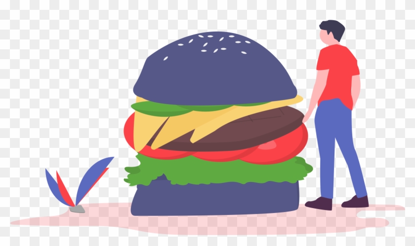 Yelp App - Illustration Clipart