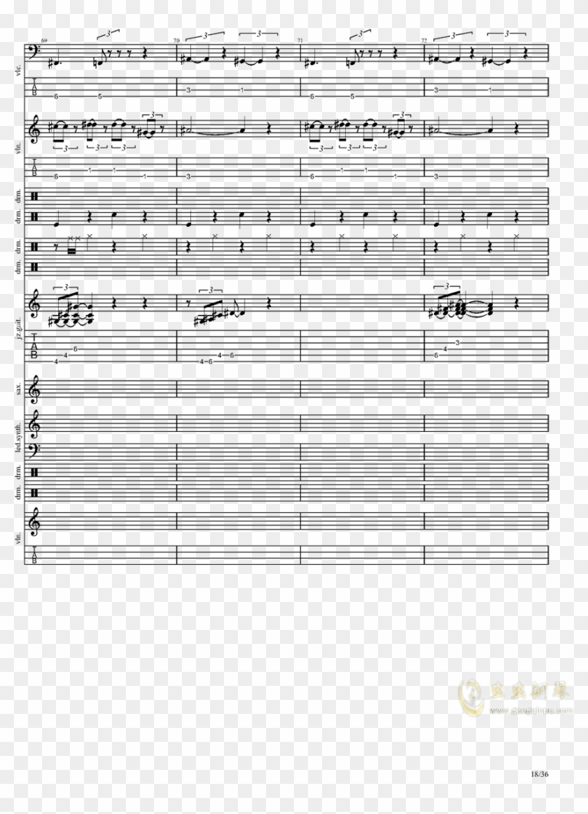 Hit The Road Jack And Epic Sax Guy钢琴谱第18页 - Sheet Music Clipart