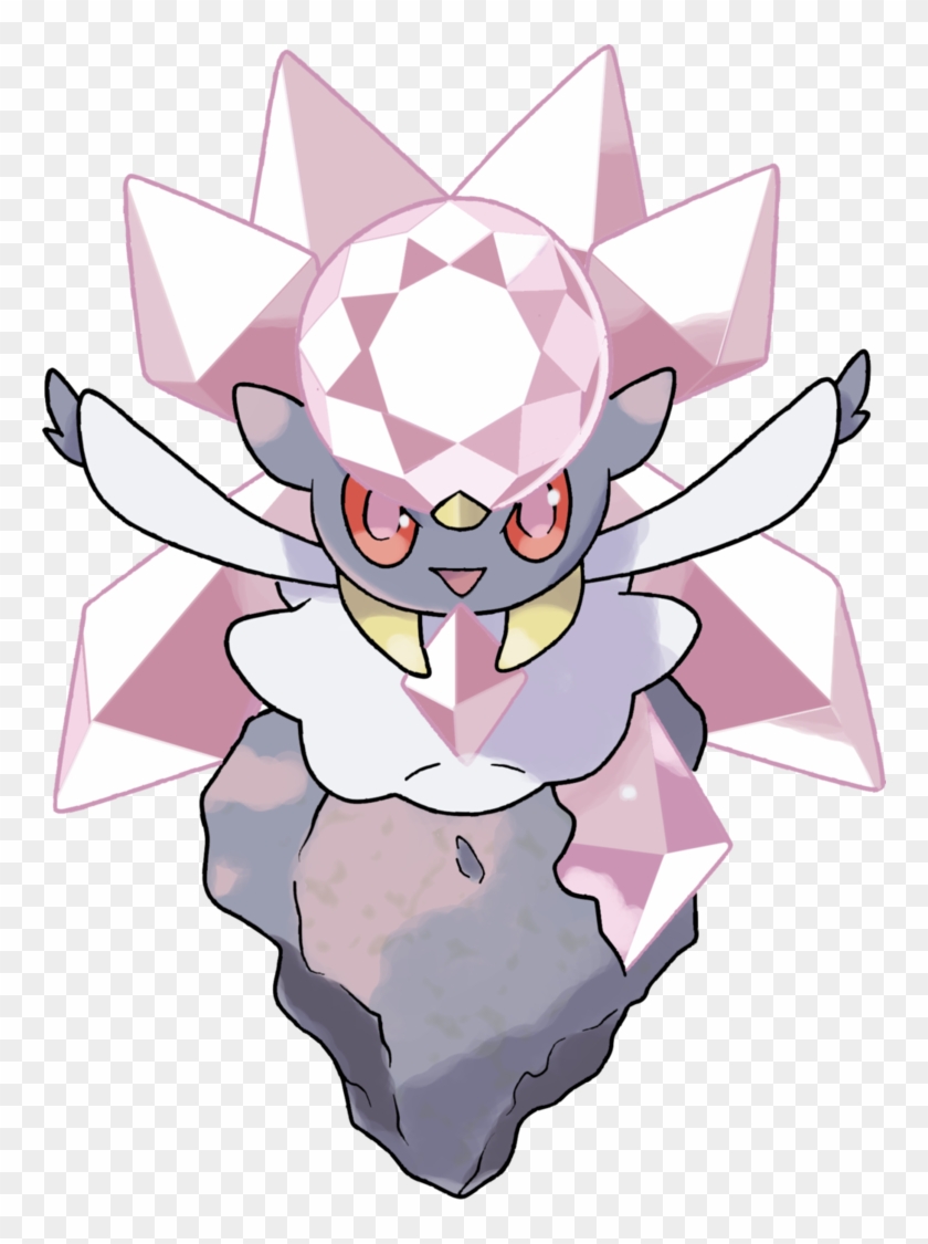 Diancie Png - Cách Vẽ Pokemon Diancie Clipart #4322677