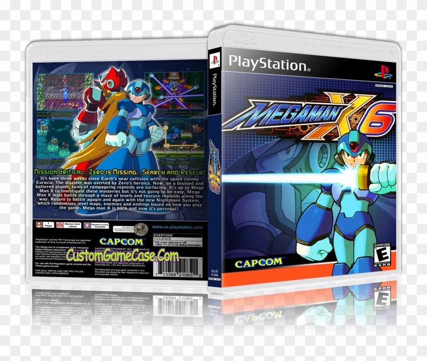 Sony Playstation 1 Psx Ps1 - Megaman X6 Clipart