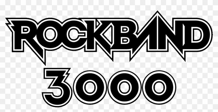 Rockband3000 - Rock Band Game Logo Clipart #4323084