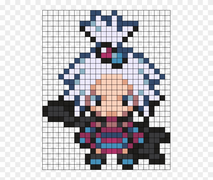 Roxie Pokemon Gym Leader - De Link En Pixel Art Clipart