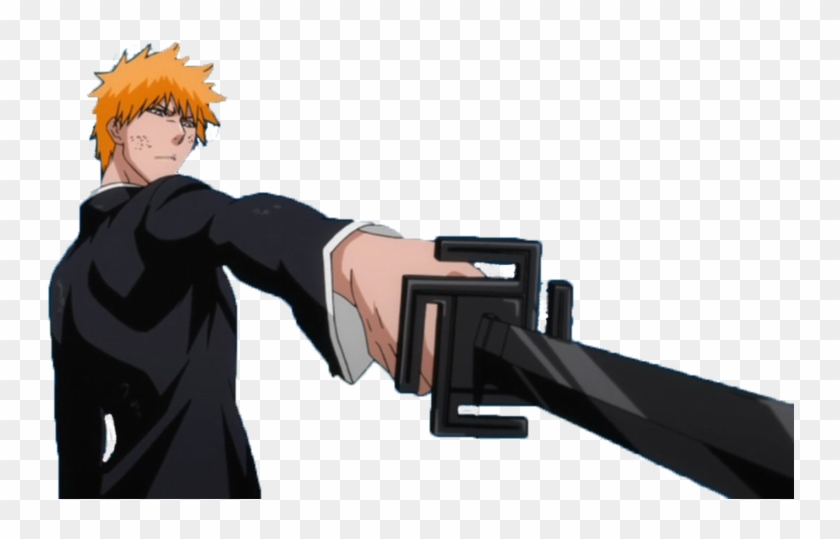 Veya Bu Resme Bakıp Da Nazi Taraftarı Mı Oldun Anlamadım - Ichigo Bankai Render Clipart #4323237