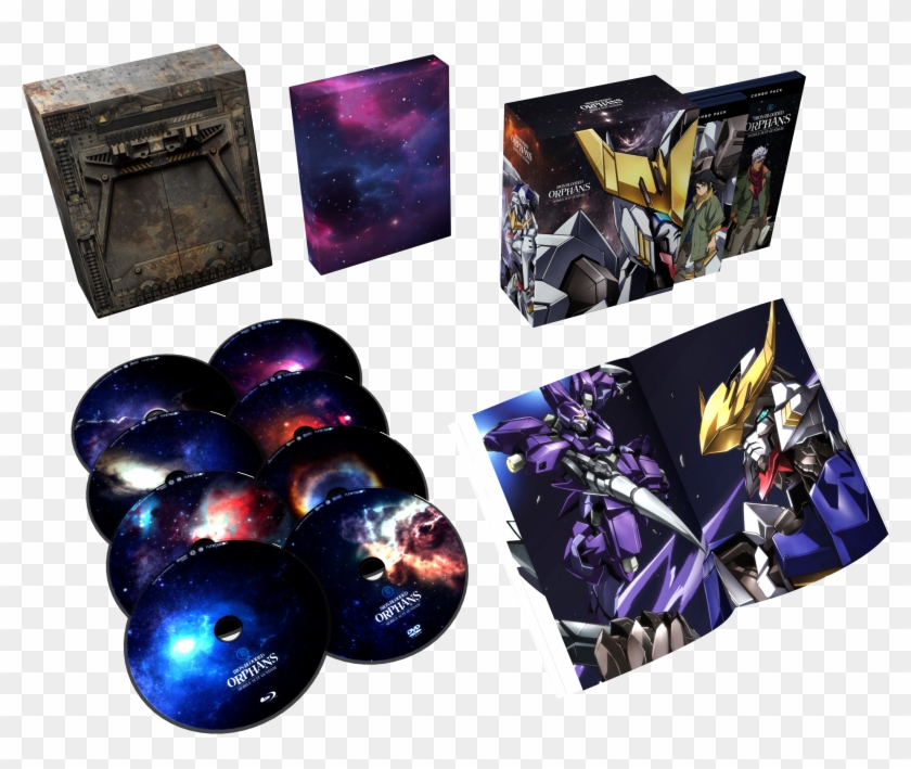 Inneronly - Gundam Iron Blooded Orphans Blu Ray Part 2 Disc Clipart