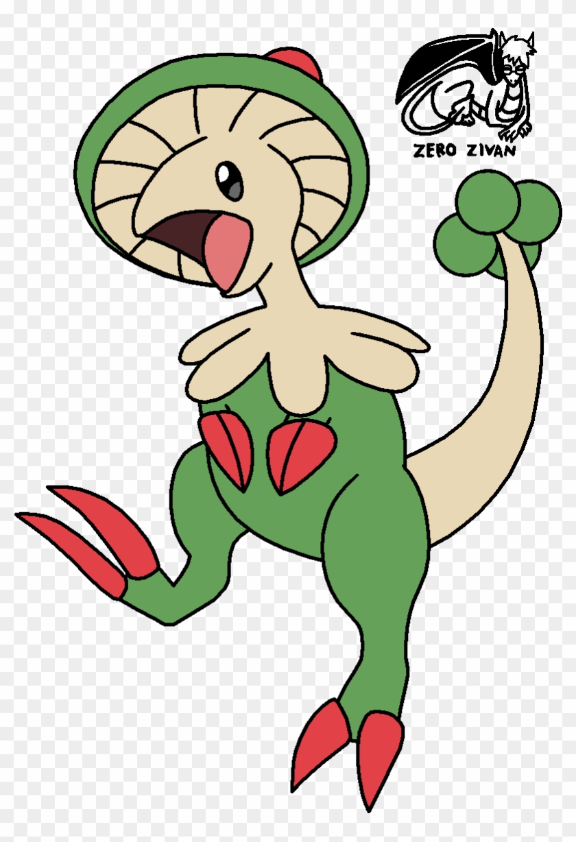 Breloom - Cartoon Clipart