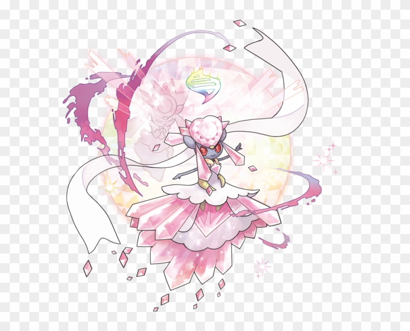 Mega Diancie War In Der Sechsten Generation Einer Der - Mega Diancie Art Clipart
