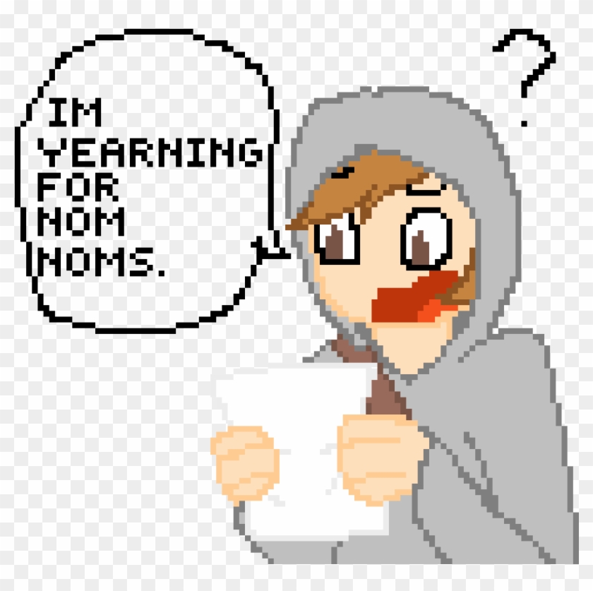 Im Yearning For Nom Noms - Cartoon Clipart