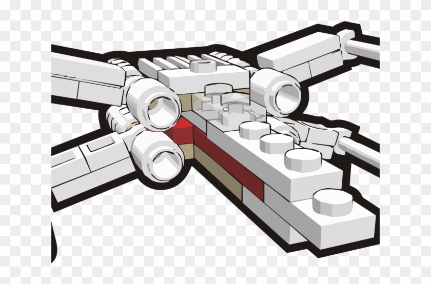 Star Wars Clipart Icon - X-wing Starfighter - Png Download