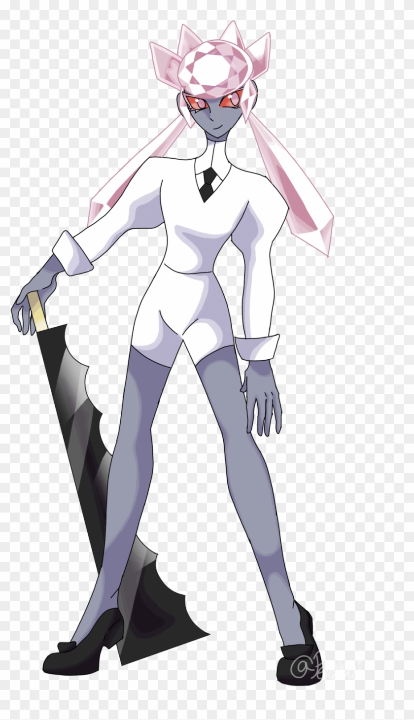 Cause Technically It Isnt An Oc Its Just A Diancie - Cartoon Clipart