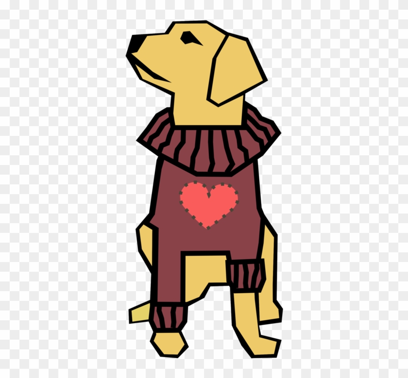 Dog Puppy Line Art Valentine's Day Computer Icons - Drawings With Straight Lines Clipart #4323961