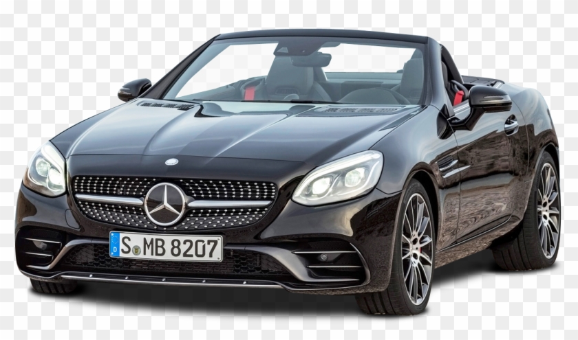 Black Mercedes Amg Slc 43 Car - Mercedes Slc 250d Amg Line Clipart