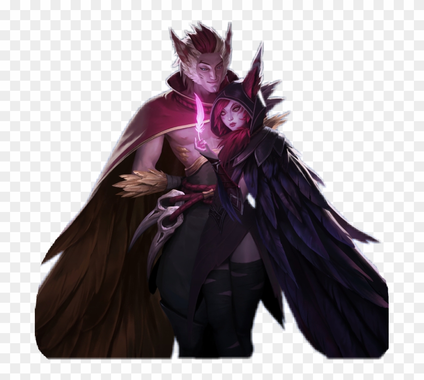 #rakan&xayah #rakan #xayah #lol #leagueoflegends - Xayah League Of Legends Rakan Art Clipart
